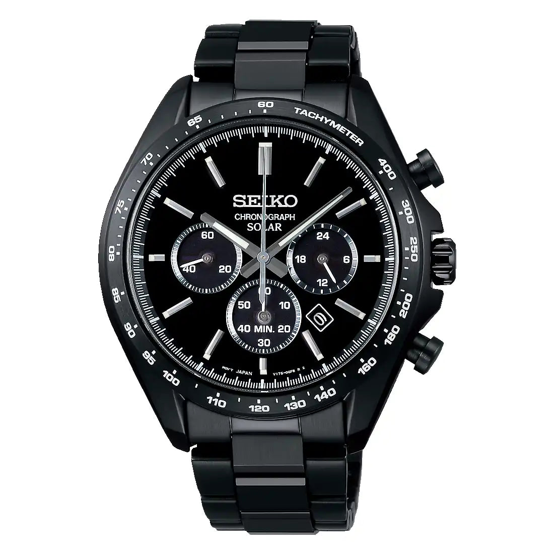 Seiko Selection SBPY169 JDM Chronograph Solar Men's Wristwatch - The Japanese Factory