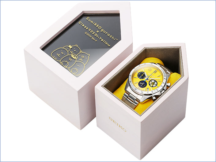 Seiko Sumikko Gurashi™ x Class 923 Dr. Yellow Shinkansen Collaboration Watch Limited Edition - The Japanese Factory