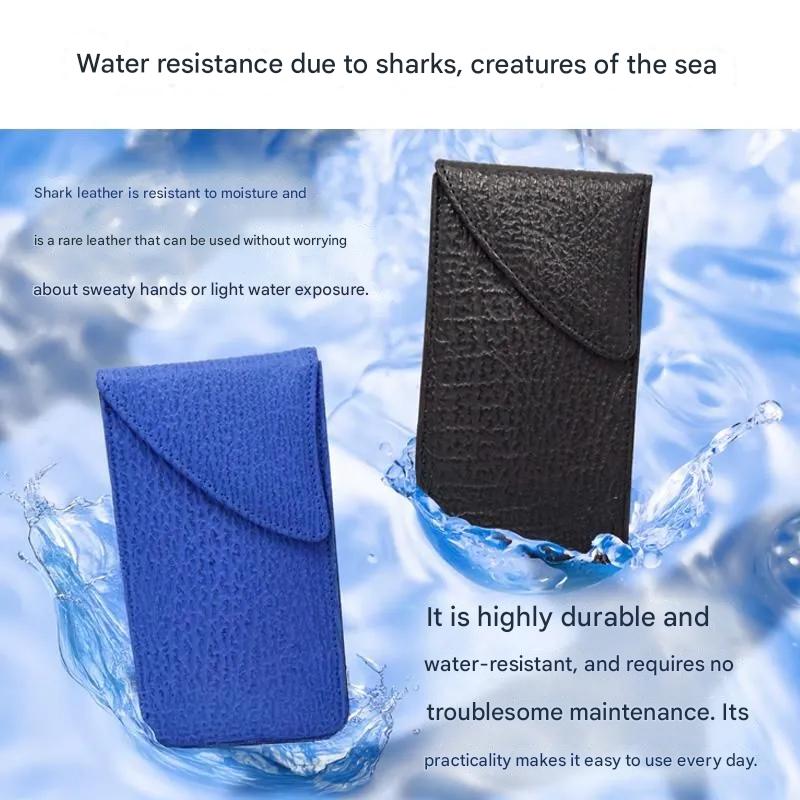 Shark Leather Watch Case - The Japanese Factory