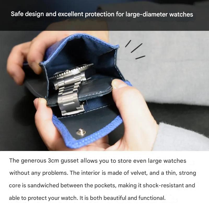 Shark Leather Watch Case - The Japanese Factory