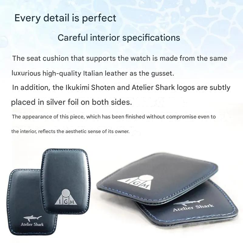 Shark Leather Watch Case - The Japanese Factory