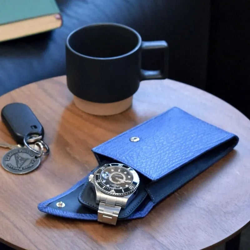 Shark Leather Watch Case - The Japanese Factory