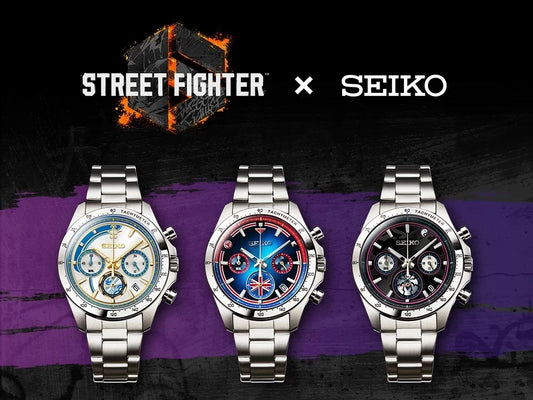 Street Fighter 6 x Seiko Collaboration Watch Limited Edition - The Japanese Factory