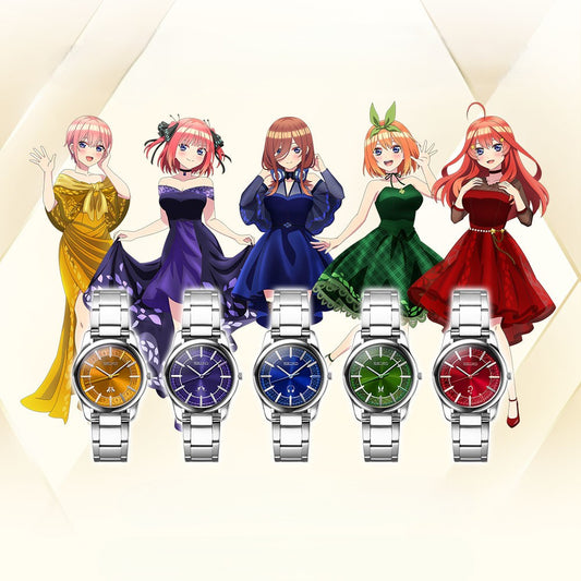 The Quintessential Quintuplets x Seiko Collaboration Watch Limited Edition - The Japanese Factory