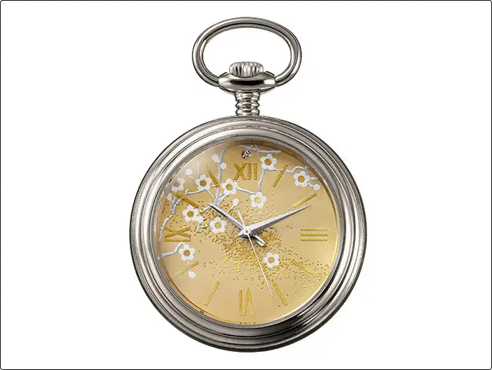 Touken Ranbu -ONLINE- Kanazawa Kaga Makie Traditional Japanese Lacquerware Pocket Watch