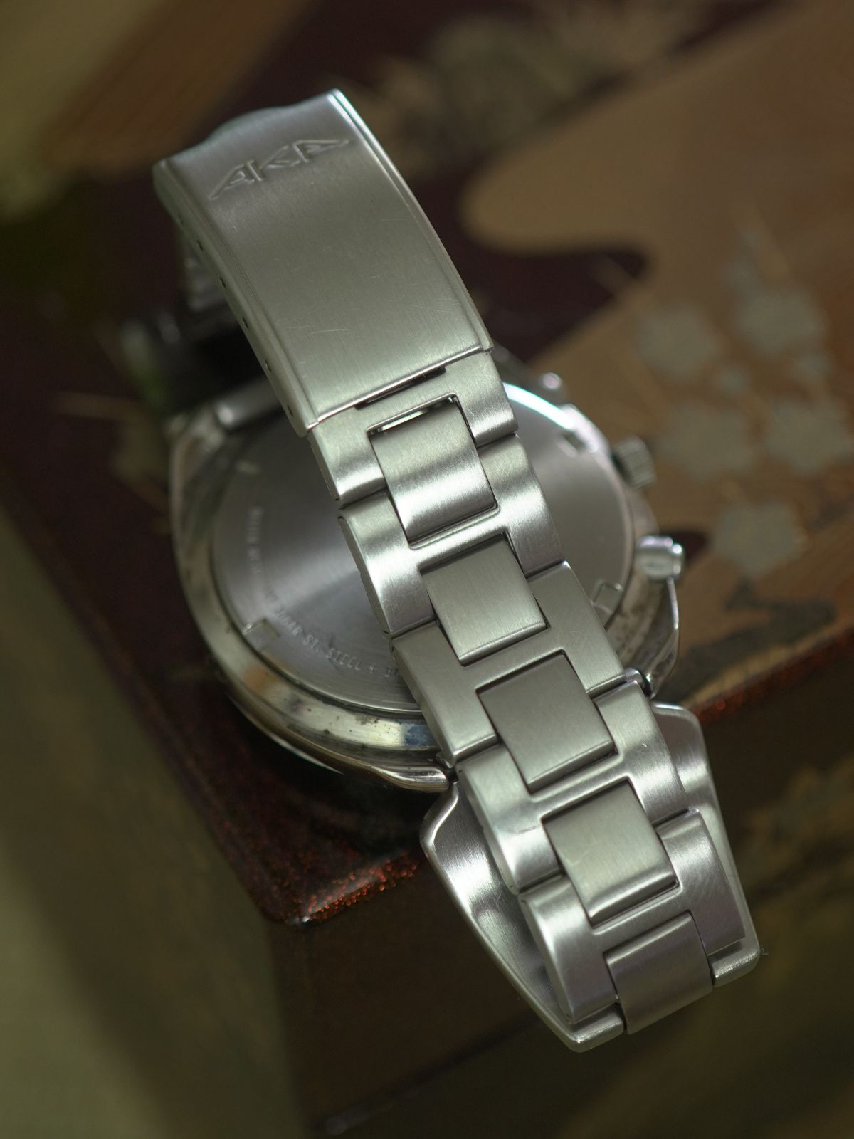 Used Vintage Seiko Alba AKA V657-6030 Chronograph Quartz Date Watch - The Japanese Factory