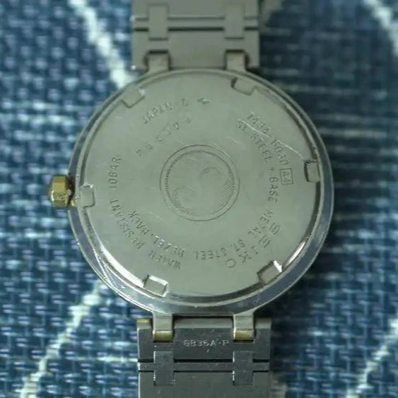 Vintage Seiko Presage Moon Phase 7434-6030 Men's Wristwatch - The Japanese Factory