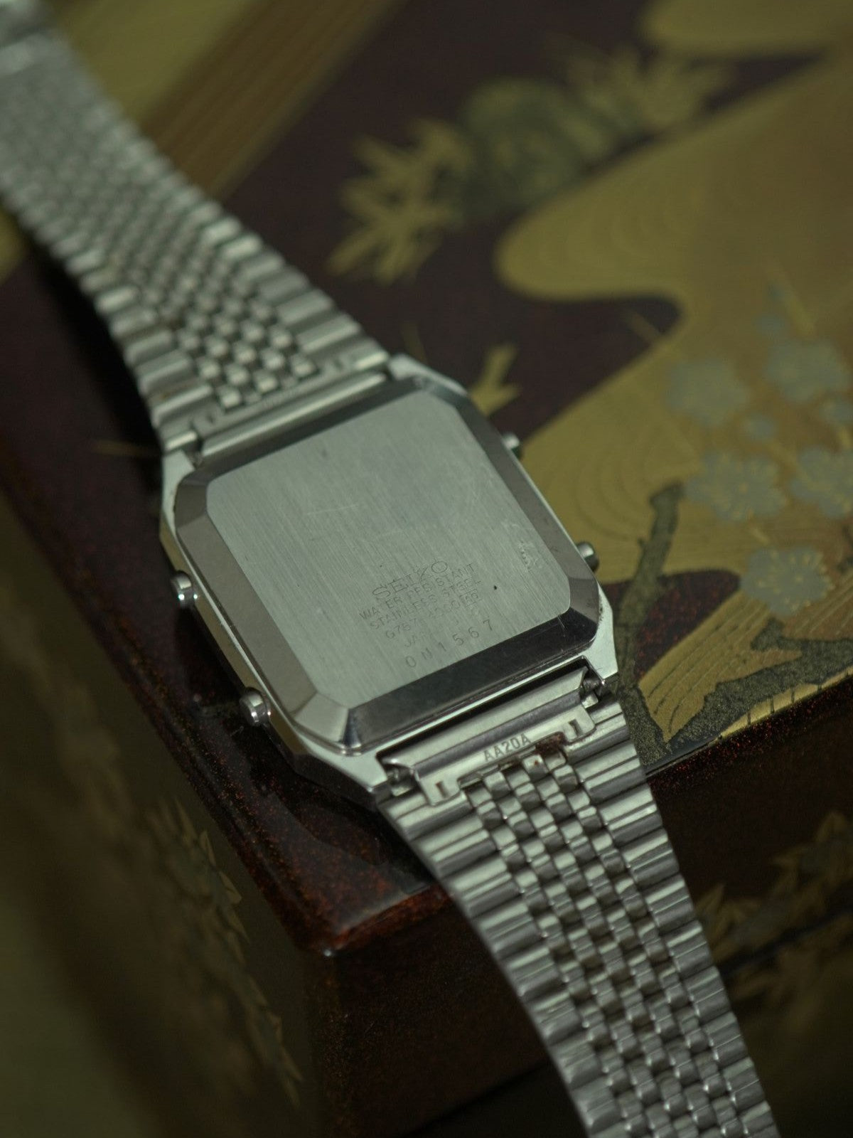 Vintage Used Seiko G757-4000 James Bond Octopussy November 1980 Quartz Digital Watch - The Japanese Factory