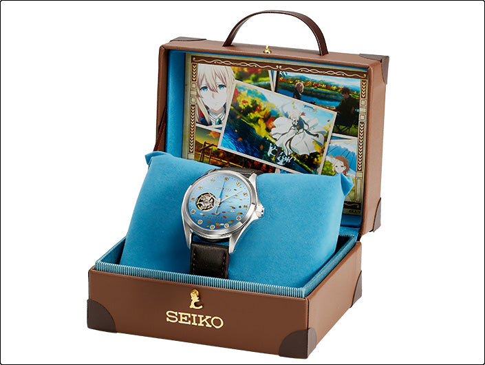 Violet Evergarden x Seiko Mechanical Watch Limited Edition - The Japanese Factory