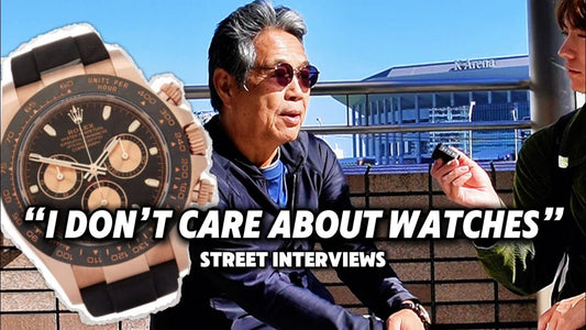 Asking what watches Japanese people are wearing