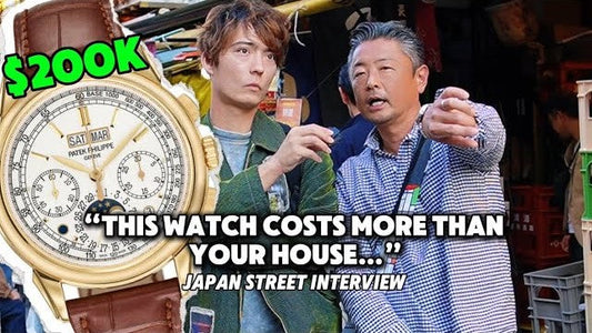 Asking Japanese people about their Watches - China Town, Yokohama