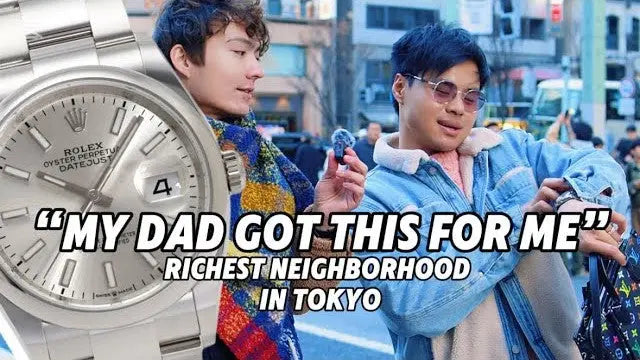 Asking what watches people wear in Ginza - Japan's Richest Neighborhood The Japanese Factory