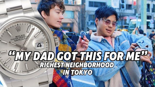 Asking what watches people wear in Ginza - Japan's Richest Neighborhood