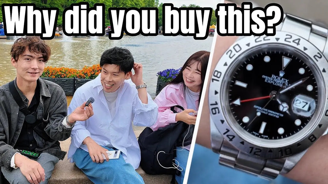 What Watches do Strangers in Tokyo Wear? | Ueno Street Interviews The Japanese Factory
