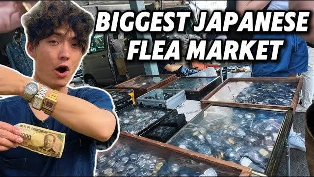 Watch Hunting at Japan’s Largest Flea Market – Is It Worth It? The Japanese Factory