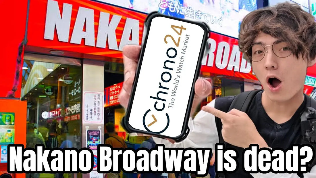 Watch Hunting in Tokyo: Nakano Broadway vs Chrono24 — What’s the Better Deal? The Japanese Factory
