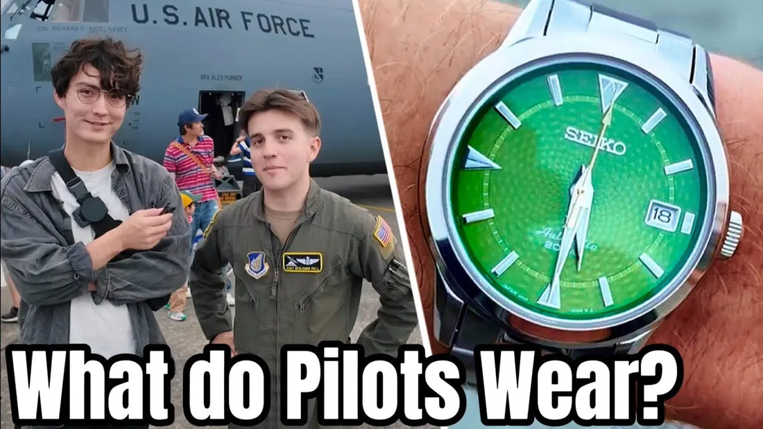 What Watches do Pilots in Yokota Airbase Wear? | Japan Street Interview The Japanese Factory