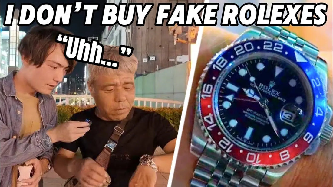 Drunk Osaka Man had a Suspicious Looking Rolex... | Japan Street Interview The Japanese Factory