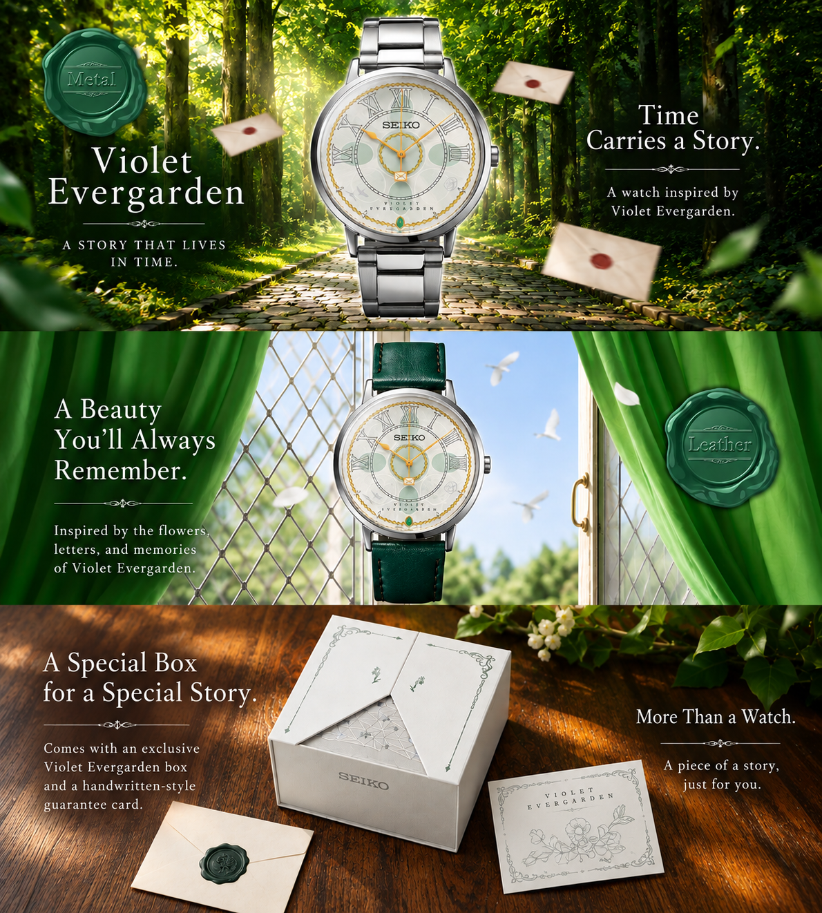 Violet Evergarden x Seiko