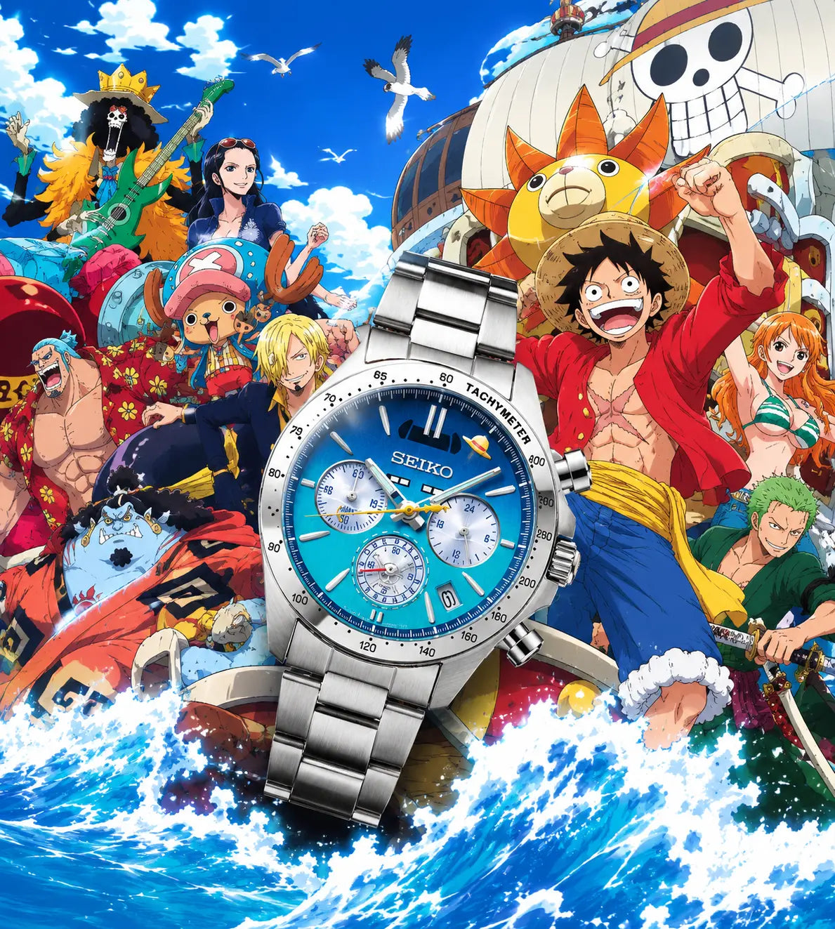 One Piece Shinkansen x Seiko