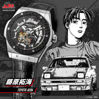 Initial D AE86 Watch | 30th Anniversary x Angel Clover Fujiwara Takumi Automatic Wristwatch [IN45-AE86]