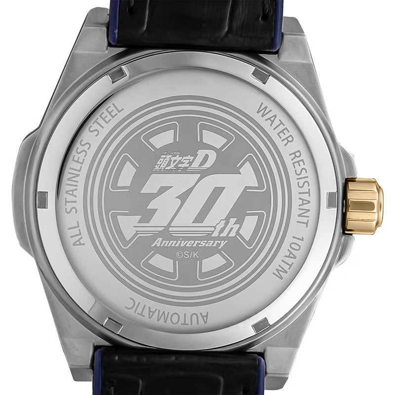 Initial D AE86 Watch | 30th Anniversary x Angel Clover Fujiwara Bunta Subaru Impreza GC8 Automatic Wristwatch [IN45-GC8]