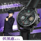 Jujutsu Kaisen 5th anniversary Collaboration Watch x ANGEL CLOVER - Megumi Fushiguro Model (Shibuya Incident) JU40-FU