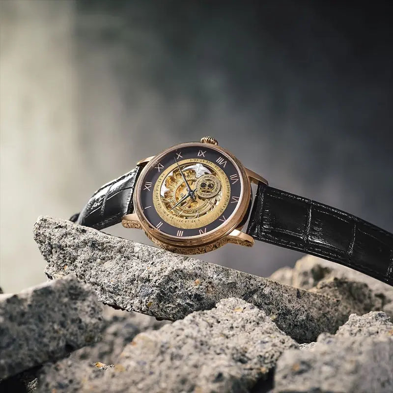 CODE VEIN II x Anideal Original Wristwatch Idris Battle Axe Model Skeleton Automatic