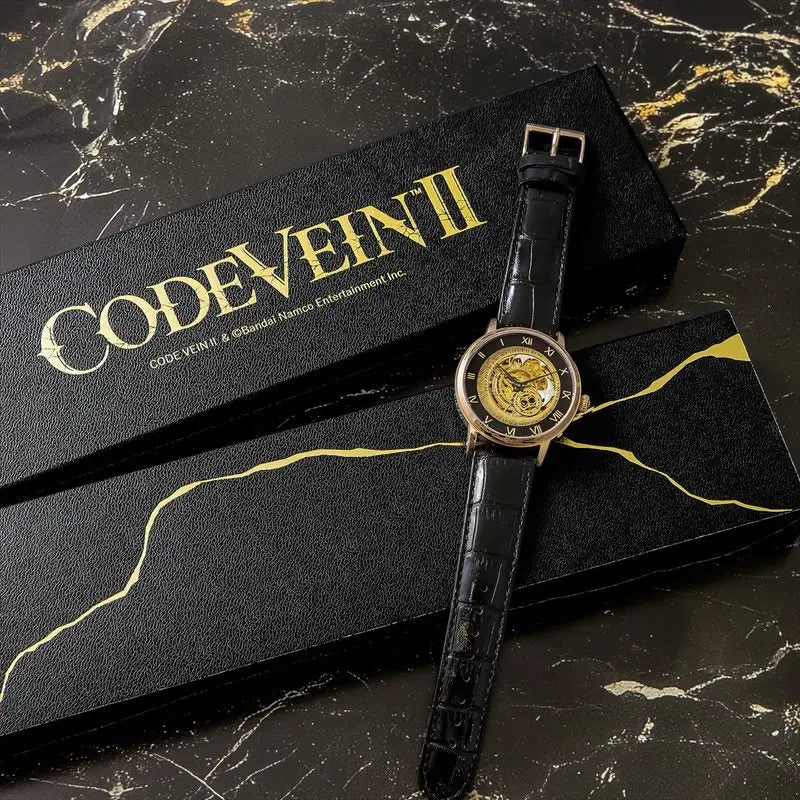 CODE VEIN II x Anideal Original Wristwatch Idris Battle Axe Model Skeleton Automatic