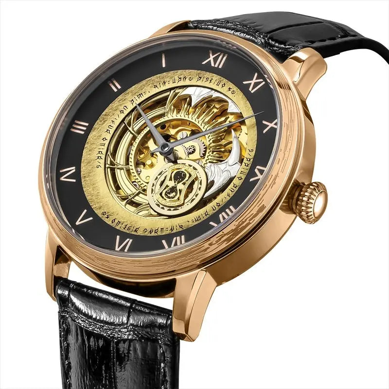 CODE VEIN II x Anideal Original Wristwatch Idris Battle Axe Model Skeleton Automatic
