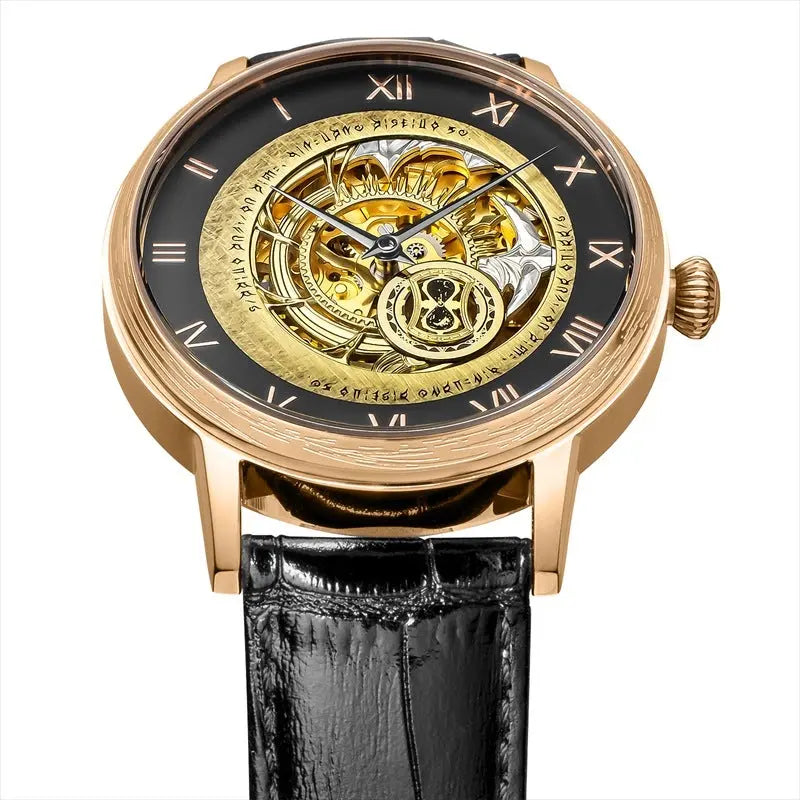 CODE VEIN II x Anideal Original Wristwatch Idris Battle Axe Model Skeleton Automatic