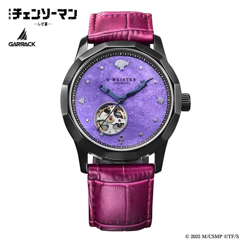 GARRACK x Chainsaw Man Bomb Reze Model SMS-CM-40-B Awa Washi Automatic Wristwatch GARRACK