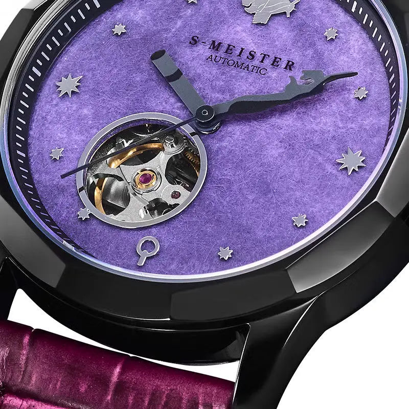 GARRACK x Chainsaw Man Bomb Reze Model SMS-CM-40-B Awa Washi Automatic Wristwatch GARRACK