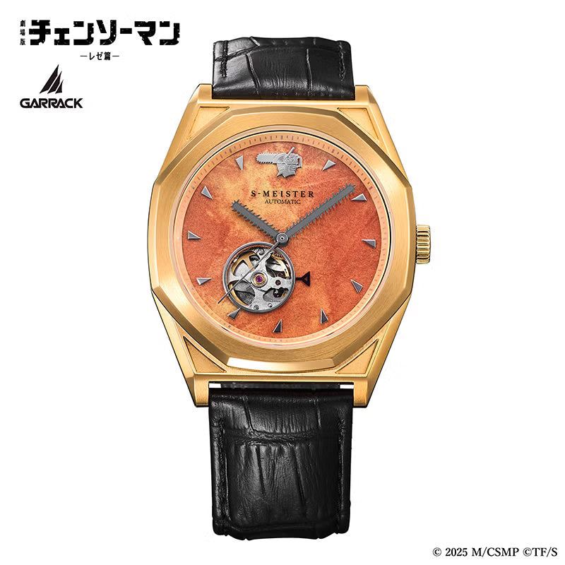 Chainsaw Man Denji Model Watch GARRACK x Chainsaw Man SMS-CM-41-C Awa Washi Automatic Wristwatch
