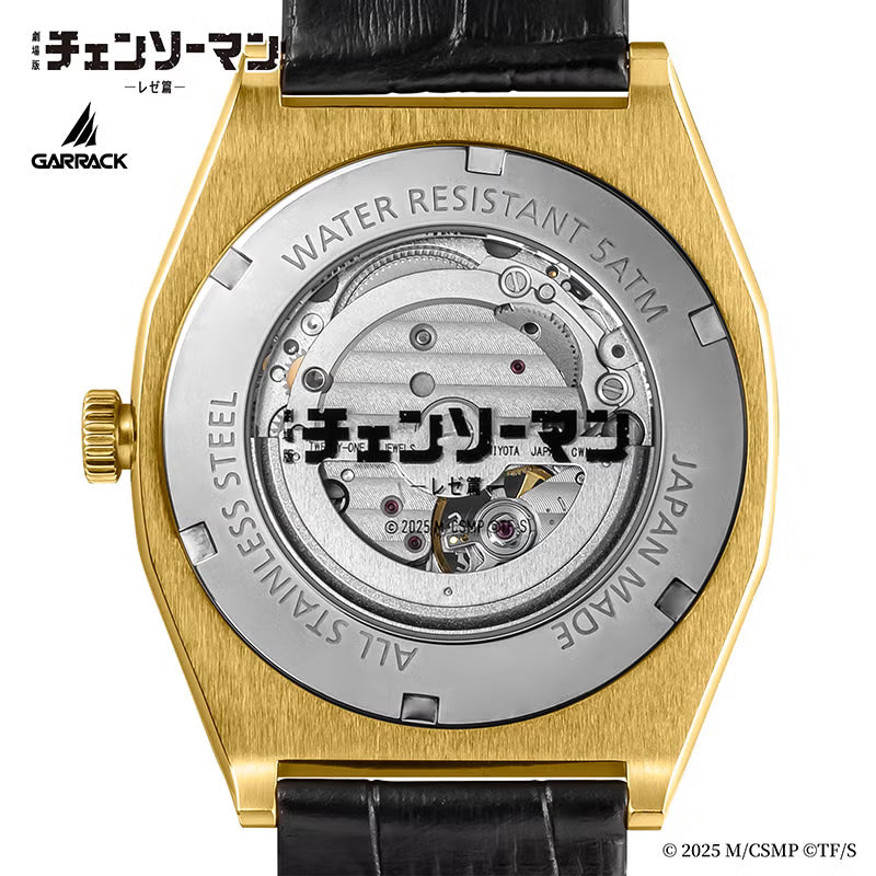 Chainsaw Man Denji Model Watch GARRACK x Chainsaw Man SMS-CM-41-C Awa Washi Automatic Wristwatch