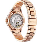 Citizen Mechanical Open Heart Limited Edition Women's Metal Band [PC1017-88Y] The Japanese Factory