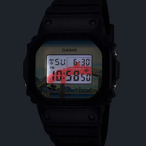 Katsushika Hokusai Casio G-Shock 5600 SERIES [DW-5600KHFM25-1JR] The Japanese Factory