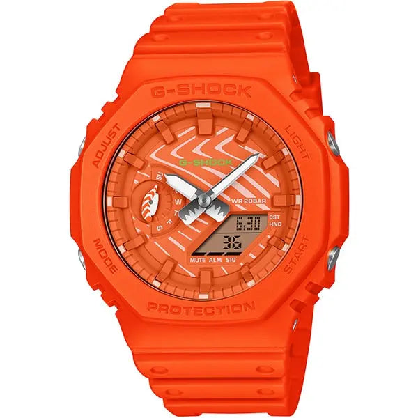 Casio G-SHOCK GA-2100SSH-4AJR Limited Edition Sushi Series Salmon