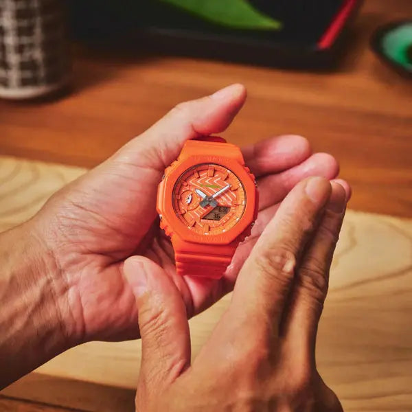 Casio G-SHOCK GA-2100SSH-4AJR Limited Edition Sushi Series Salmon