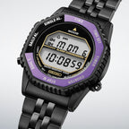 Seiko Selection S-Series Digital HFL001P 145th Anniversary Rotocall Edo Purple Limited Edition Japanese Wristwatch