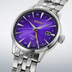 Seiko Presage Cocktail Time GMT HCB006J 145th Anniversary Edo Purple Limited Edition Japanese Wristwatch