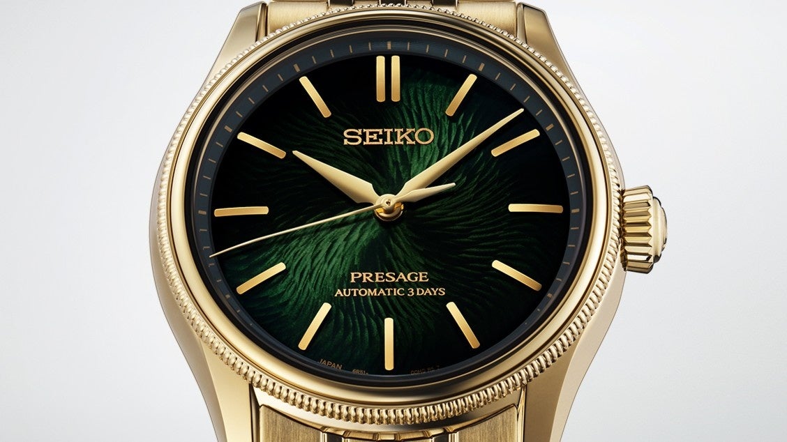 Seiko Presage x TRADMAN'S BONSAI HCC011J Black Pine Limited Edition Japanese Wristwatch