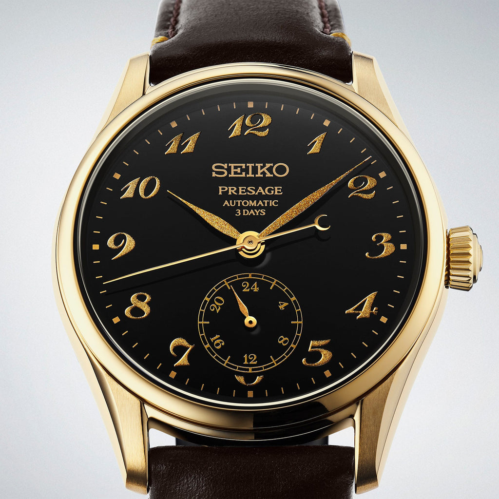 Seiko Presage Craftsmanship HCC006J Urushi Lacquer Dial Laurel Heritage Wristwatch