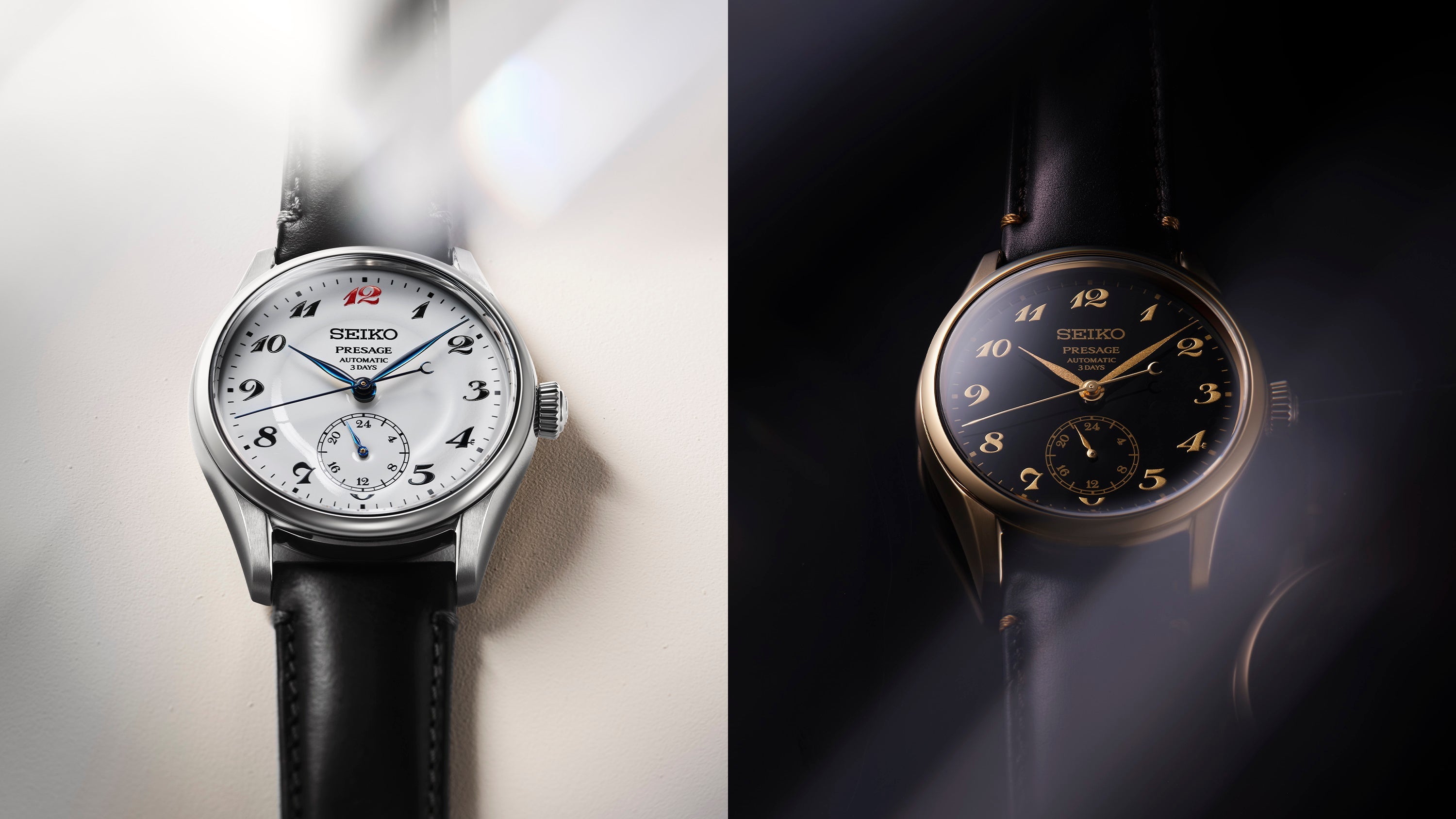 Seiko Presage Craftsmanship HCC005J Enamel Dial Laurel Heritage Wristwatch