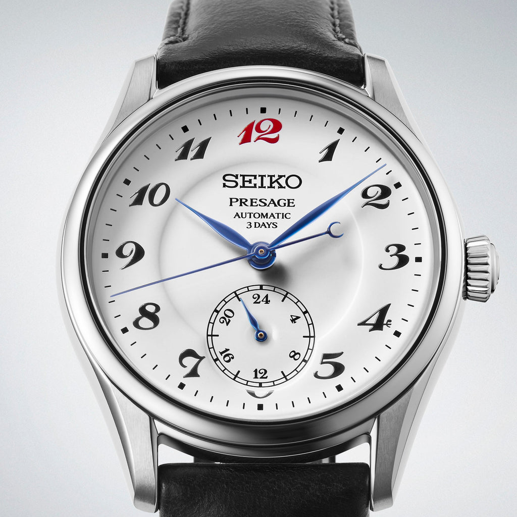 Seiko Presage Craftsmanship HCC005J Enamel Dial Laurel Heritage Wristwatch