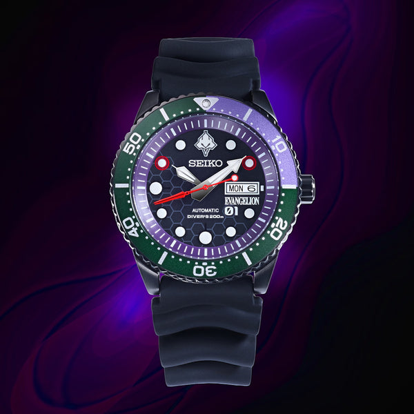 EVA-01 DIVER'S WATCH EVA-01 MODEL (Pre-Order March 2026)