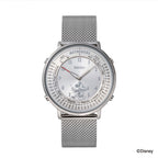 Metronome Watch Mickey Mouse Conductor Edition Silver Metal [SMW003D] - The Japanese Factory