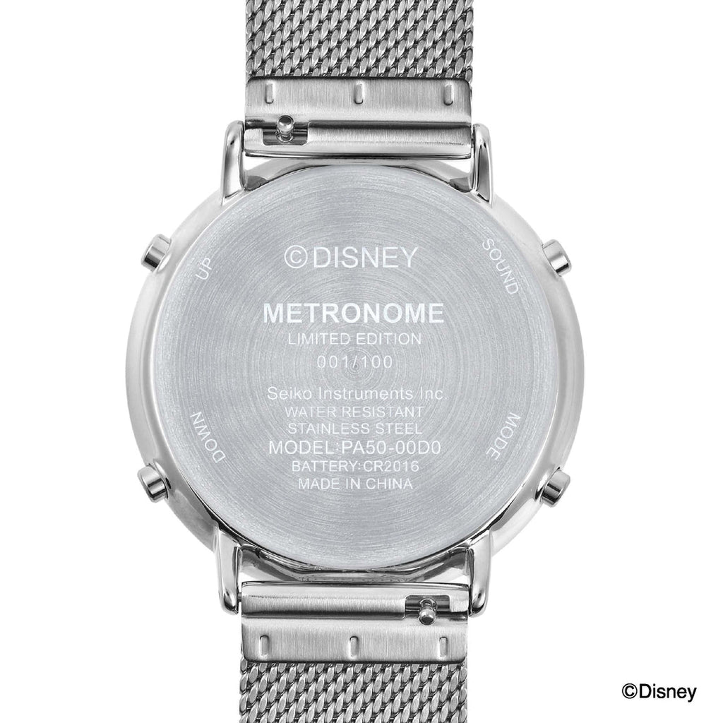 Metronome Watch Mickey Mouse Conductor Edition Pink Gold Metal [SMW005D] Seiko