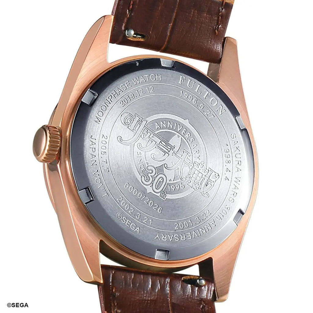 Sakura Wars 30th Anniversary Moon Phase Limited Edition Wristwatch
