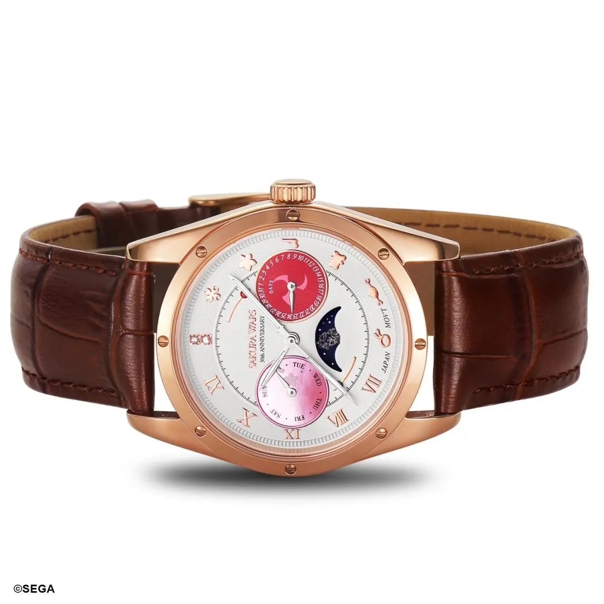 Sakura Wars 30th Anniversary Moon Phase Limited Edition Wristwatch